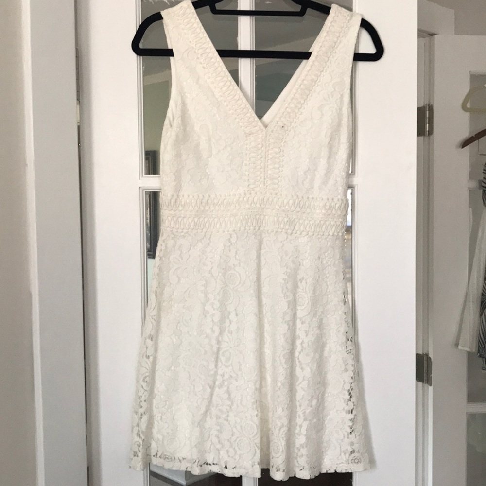 Francesca’s White Dress